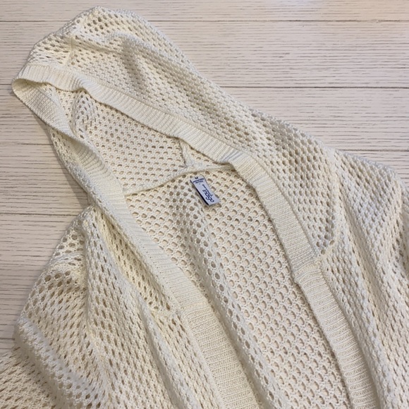 Indigo ombré hoodie sweater / beach cover up - Picture 6 of 6